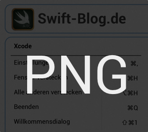 Xcode Shortcuts 6.1 PNG Download