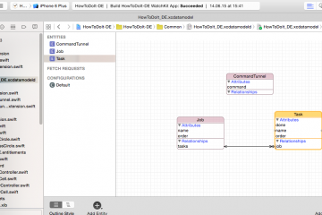 Aufbau des Datenmodels